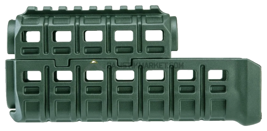 Dlg Tactical AK47/74 Heat Shield Polimer M-LOK El Kundağı (Yeşil)