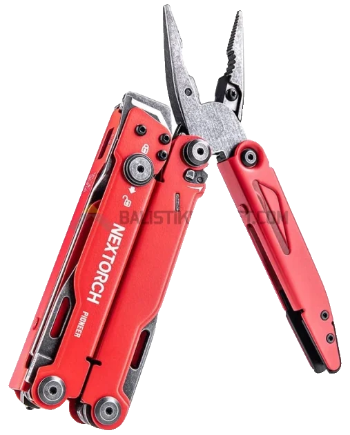 Nextorch Pioneer MT20 Çok Amaçlı Pense (Kırmızı)