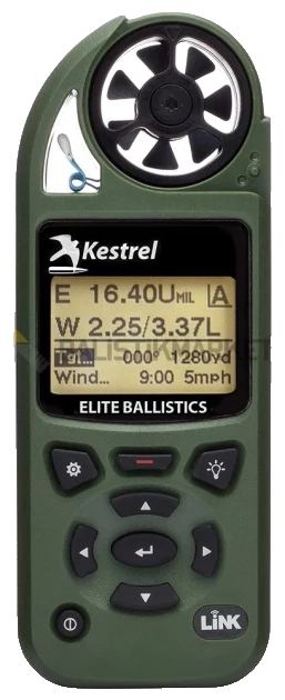 Kestrel 5700 Elite Hava Ölçüm İstasyonu & Applied Ballistics + LINK (Zeytin Ağacı)