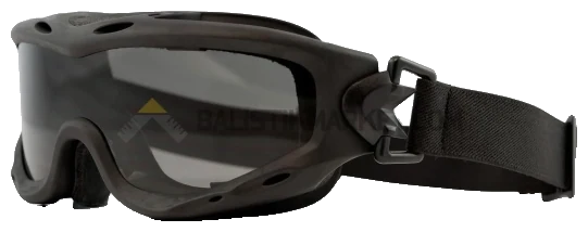 Wiley X Spear Goggle Balistik Gözlük, Gri/Şeffaf/Turuncu Lens (Siyah)