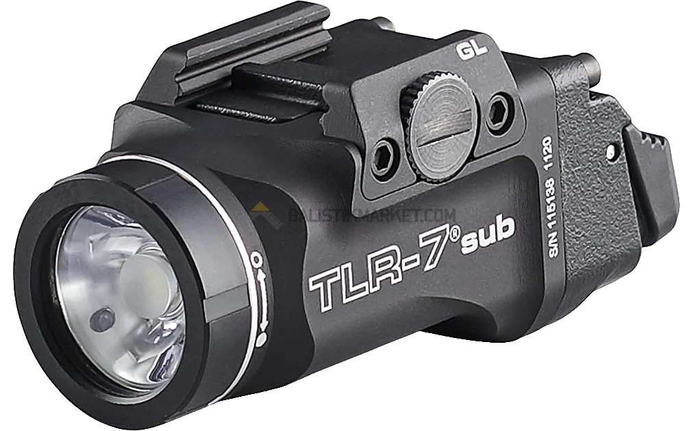 Streamlight TLR-7 Sub Ultra Compact 500 Lümen Taktiksel Tabanca Feneri (Glock 43X/48 MOS)