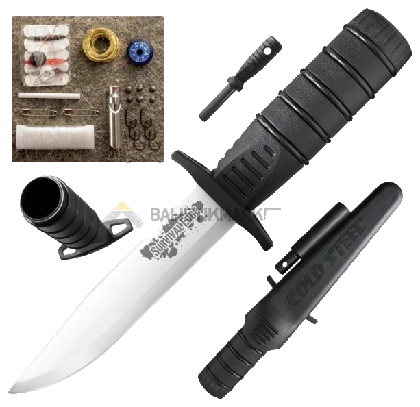 Cold Steel Survival Edge (Siyah) Sabit Bıçak