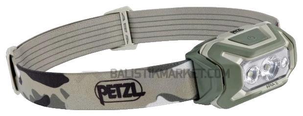 Petzl Tactical ARIA 2 RGB 450 Lümen Kafa Feneri (Multicam)