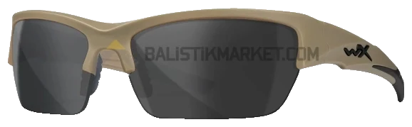 Wiley X WX Valor 2.5 Balistik Gözlük, Şeffaf/Gri/Turuncu (Tan)