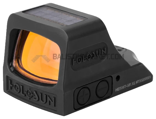 Holosun HE508T-GR X2 Titanium Solar Multi-Reticle Green Dot (2 MOA & 32 MOA Circle)