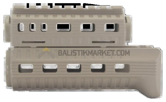 Dlg Tactical AKSU Polimer M-LOK El Kundağı (Tan)