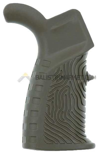 Dlg Tactical AR15/M4 FPT Kauçuk Beavertail Kabza (Yeşil)