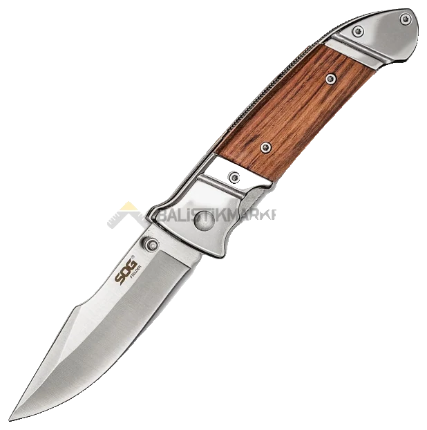 SOG FF-30 Fielder Ahşap Saplı Çakı