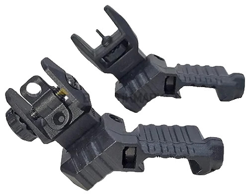 Dlg Tactical Polimer Düşük Açılı Katlanır Gez Arpacık Seti (Offset)