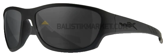 Wiley X WX Climb Black Ops Balistik Gözlük, Gri Lens (Siyah)
