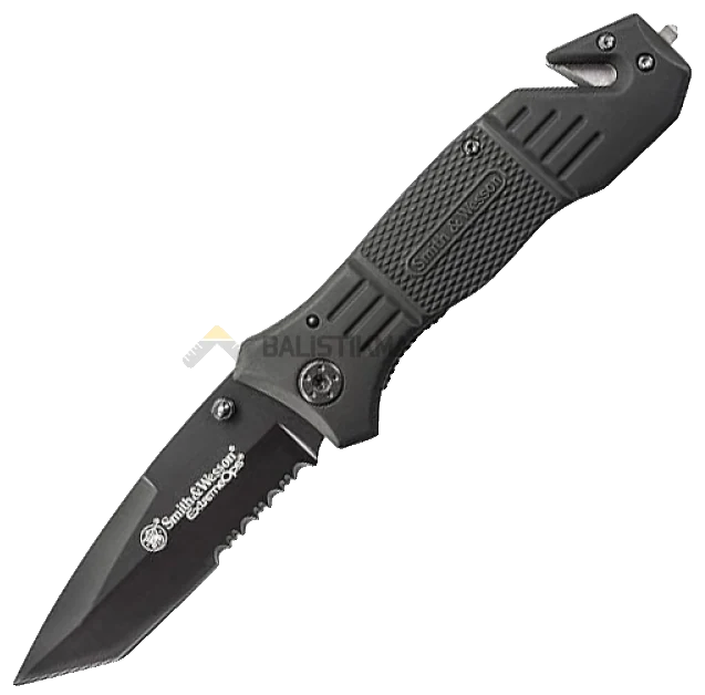 Smith & Wesson Extreme Ops Serrated Tanto Kurtarma Çakısı