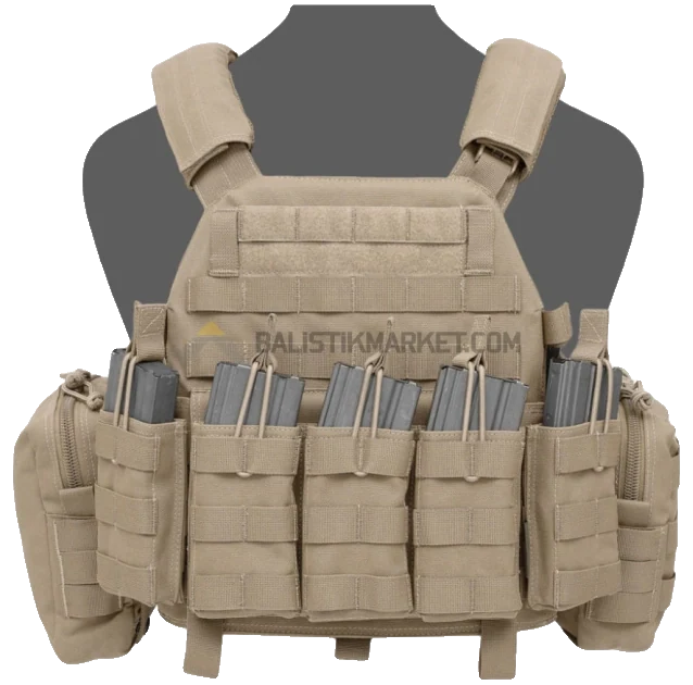 Warrior Assault Systems DCS 5.56mm Base Carrier Plaka Taşıyıcı (Coyote Tan)
