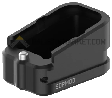 Sopmod Prime Şarjör Kapasite Artırıcı Soket +3 Siyah (Glock)
