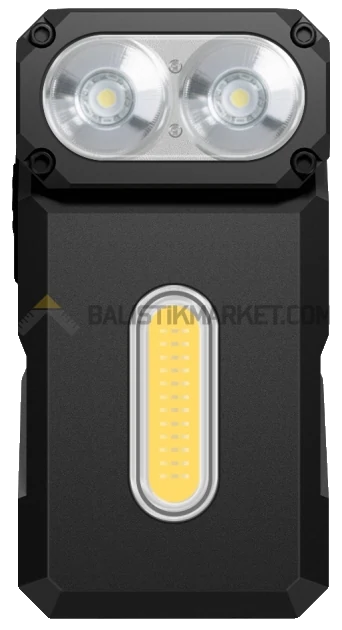 Klarus E8 Triple-Light 1000 Lümen El Feneri (Siyah)