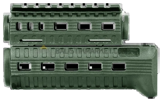 Dlg Tactical AKSU Polimer M-LOK El Kundağı (Yeşil)