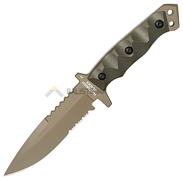 Halfbreed Blades MIK-03 Medium Infantry Serrated Sabit Bıçak (Ranger Green)