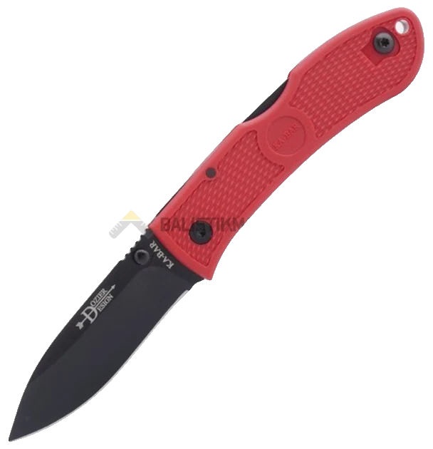 Ka-Bar 4062RD Dozier Hunter Çakı (Kırmızı)