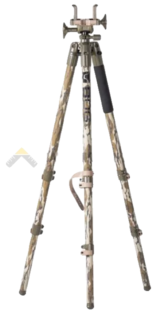 BOG DeathGrip Kamuflaj Alüminyum Tüfek Tripodu (Mossy Oak Bottomland)