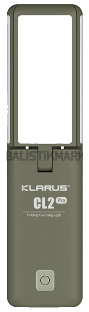 Klarus Extended Runtime CL2 Pro 750 Lümen Kamp Lambası (Yeşil)