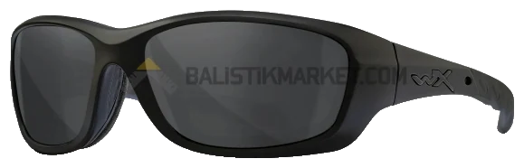 Wiley X WX Gravity Black Ops Balistik Gözlük, Gri Lens (Siyah)