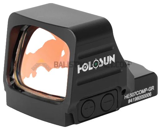 Holosun HE507COMP-GR CRS Multi-Reticle Green Dot (2 MOA Dot & 8/20/32 MOA Circle Reticle)