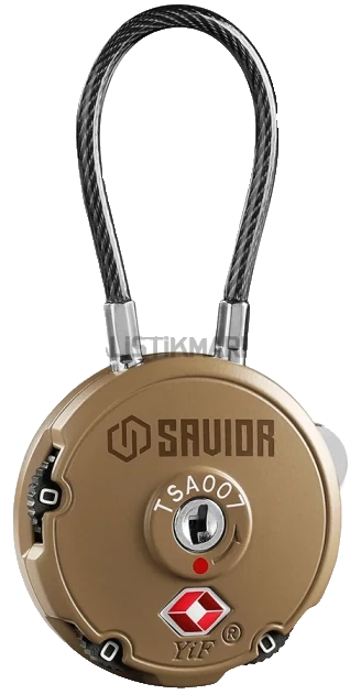 Savior Equipment 3 Hane Asma Kilit (Tan)