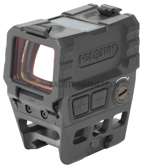 Holosun AEMS Enclosed Solar Multi-Reticle Green Dot (2 MOA & 65 MOA Circle)