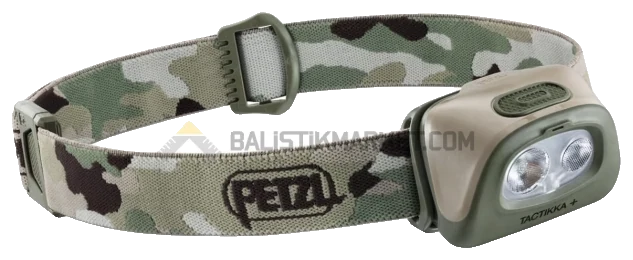 Petzl TacTikka + 350 Lümen Kafa Feneri (Multicam)
