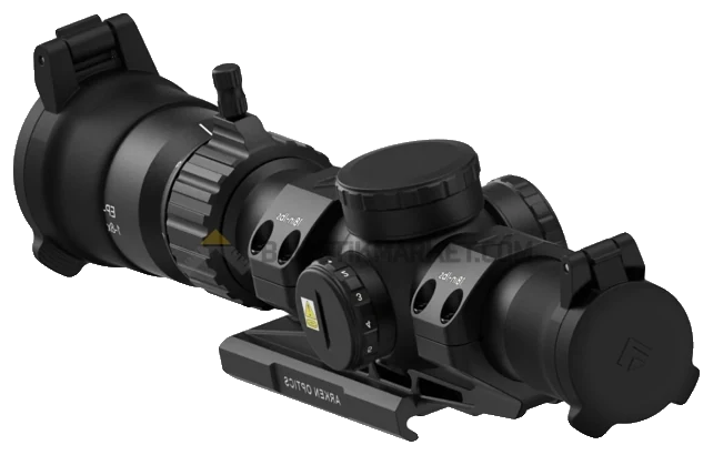 Arken Optics EP-8 1-8x28 FFP KLGRID (MRAD) Tüfek Dürbünü + Rigid Mount Bundle
