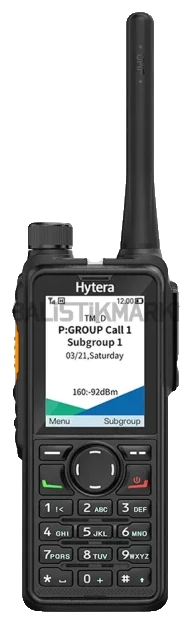 Hytera HP789 DMR UHF Dijital El Telsizi (GPS, Bluetooth, 350-470 MHz)