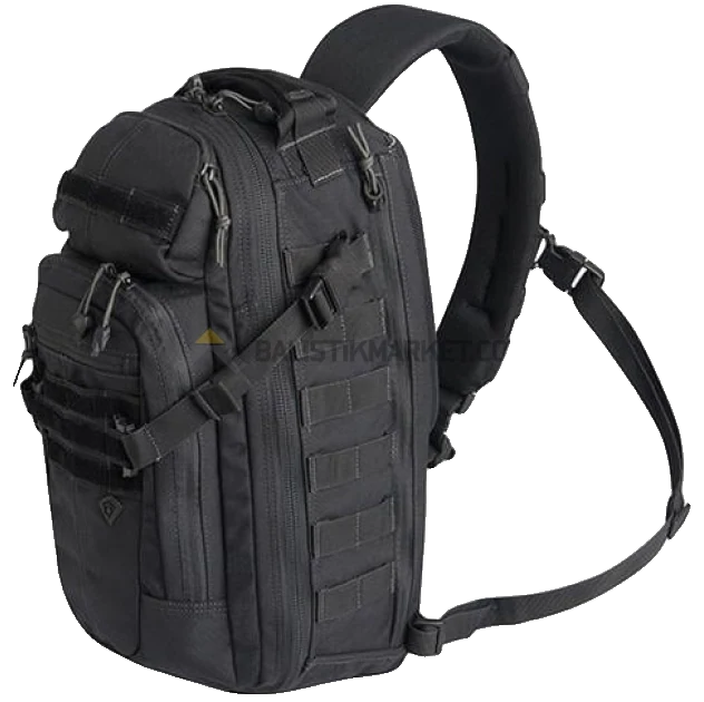 First Tactical Crosshatch Sling Çanta 19L (Siyah)