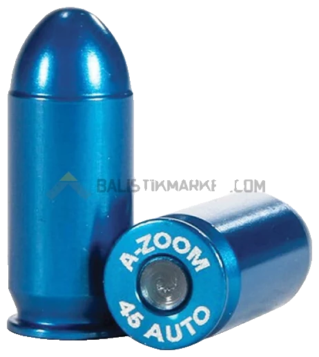 A-Zoom 45 ACP Mavi Snap-Cap (10 Adet)