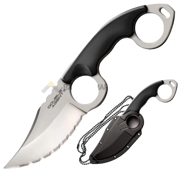 Cold Steel Double Agent II Serrated Sabit Bıçak