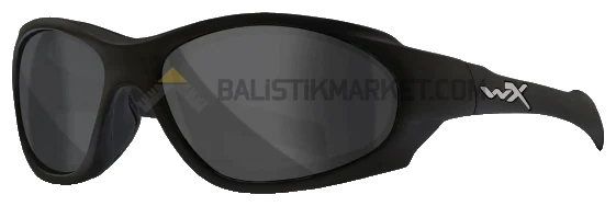 Wiley X XL-1 Advanced Comm 2.5 Balistik Gözlük, Şeffaf/Gri/Turuncu Lens (Siyah)