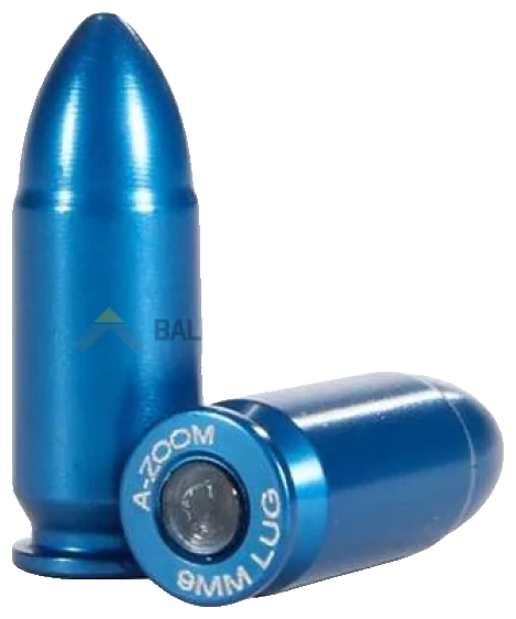 A-Zoom 9x19 Luger Mavi Snap-Cap (10 Adet)