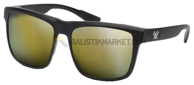 Vortex Banshee Balistik Gözlük, Gold Lens (Siyah, Amber)