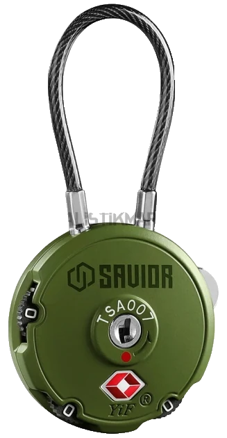 Savior Equipment 3 Hane Asma Kilit (Od Green)