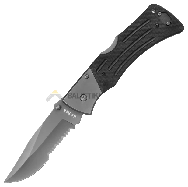 Ka-Bar 3063 G10 Mule Serrated Çakı