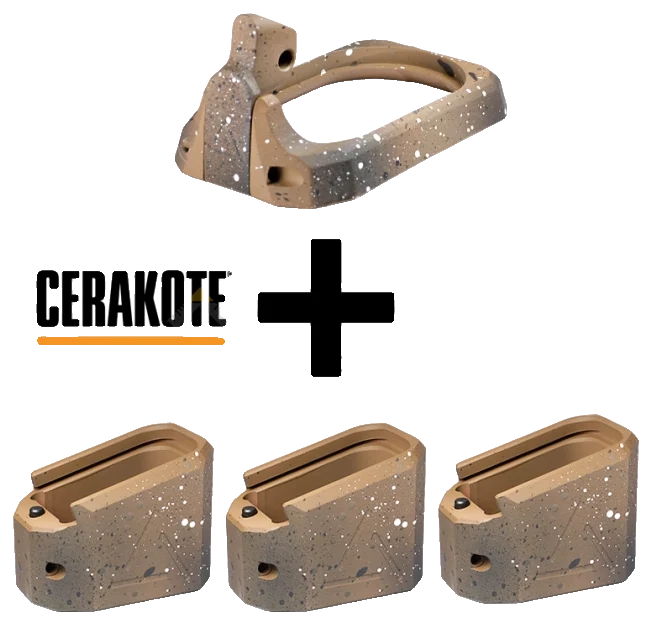 TCS Pallas F Şarjör Kılavuzu & 3X Karakulak Şarjör Kapasite Artırıcı Soket +4 Set (Arid)