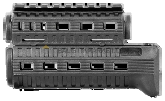 Dlg Tactical AKSU Polimer M-LOK El Kundağı (Siyah)