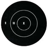 Champion Target 6-15 Metre Zamanlı NRA Hızlı Hedef Kağıdı (12 Adet)
